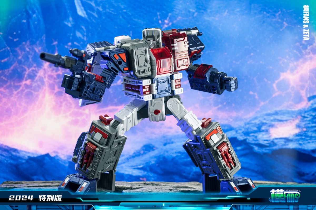 トランスフォーマーEXコレクション Zeta Toys EX-09 Ford (Legends Fort Max) Metallic Version In